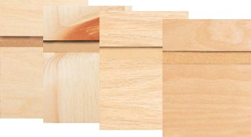 Slatwall Panels - Veneer Woodgrain