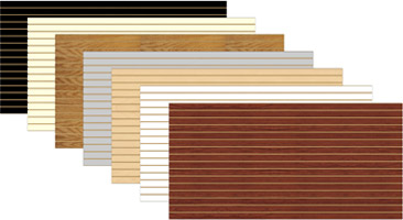 Slatwall Panels - Melamine (LPL)