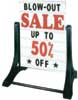 Retail Sidewalk Signs