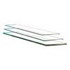 Slatwall Glass Shelves