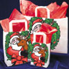 Reindeer and Santa Gift Bags