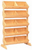 Wood Baskets & Barrels Displays