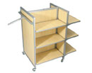 Medallion Series H-Unit 4-Way Floor Merchandisers