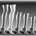 Body Works Hosiery Forms