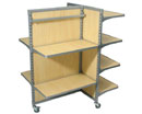 Medallion Series T-Sided 3-Way Floor Merchandisers