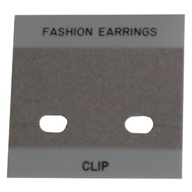 Earring Card (Clip Style)