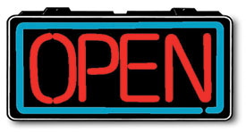 Tec Neon Open Sign