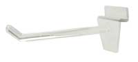 4" Acrylic Slatwall Hook Clear