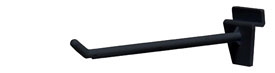 6" Nylon Slatwall Hook Black