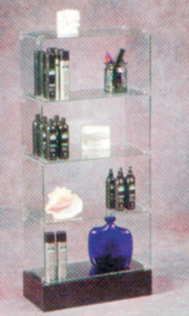 5 Level Glass Display with Base