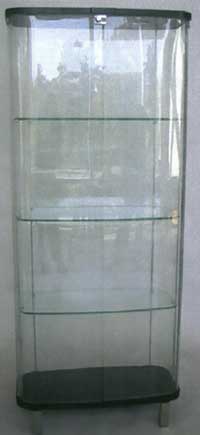 Crystal Curves Rectangular Display Case