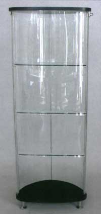 Crystal Curves Triangle Display Tower