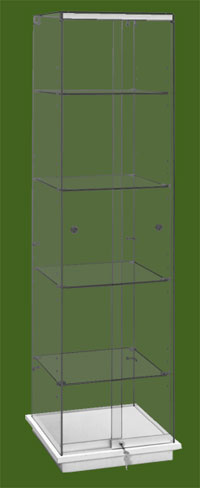 Glass Tower Display