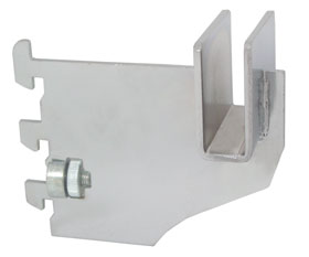 3" Rectangular Tube Bracket 1/2" Slots