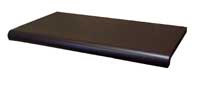 Dark Cherry Bullnose Shelving - 24"L
