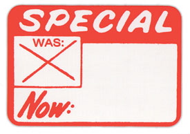 Label Self Adhesive Special