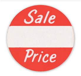 Label Self Adhesive Sale Price