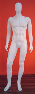 Zen Male Plastic Mannequin with Head - Qty 16