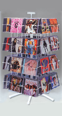 CD Display - 32 Pocket Spinner Rack