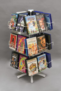 DVD Display - Counter Rack