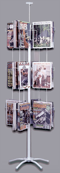Magazine Rack - 24 Pocket