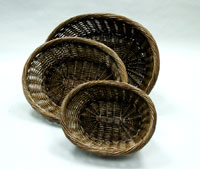 Oval Wicker Basket - Large