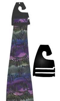 Neck Tie Rider Black