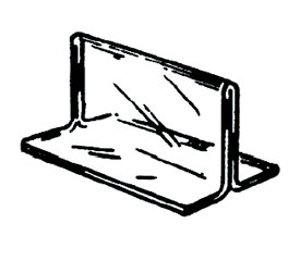 Bottom Load Cardholder 7" W x 5.5" H