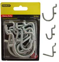 Super Duty Pegboard Hook Assortment - 15 Piece