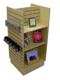 Premium Slatwall H-Unit Floor Display