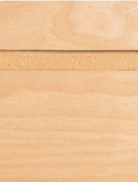Birch Veneer Slatwall Panel