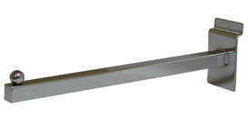 12" Square Tube Slatwall Faceout