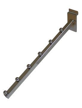Square Tube Slatwall Waterfall
