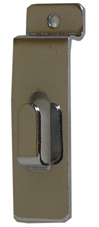 Slatwall Utility Hook Chrome