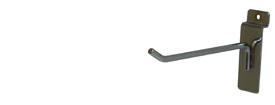 Slatwall Hook - 6" Chrome