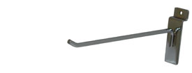 Slatwall Hook - 8" Chrome