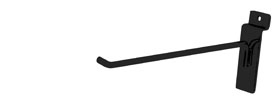 Slatwall Hook - 8" Black