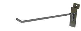 Slatwall Hook - 10" Chrome
