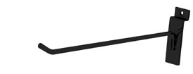 Slatwall Hook - 10" Black
