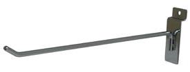 Slatwall Hook - 12" Chrome