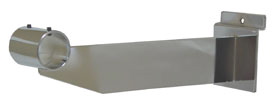 Slatwall Hangrail Bracket 1 1/4" x 12"