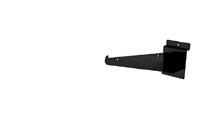 Slatwall Shelf Bracket 8" Black