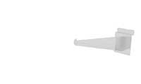 Slatwall Shelf Bracket 8" White