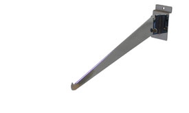 Adjustable Slatwall Shelf Bracket 12"
