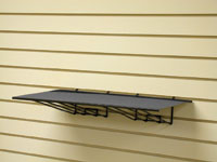 Slatwall Metal Shelf