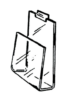 Slatwall Bookholder