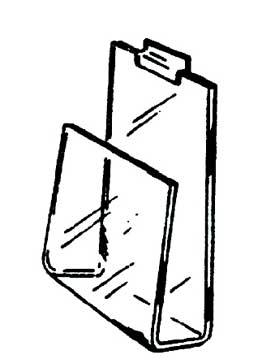 Slatwall Bookholder