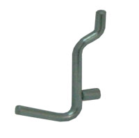 L Shaped Pegboard Hook - 7/8"