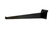 Slatwall Shelf Bracket 16" Black