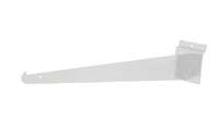 Slatwall Shelf Bracket 16"L White